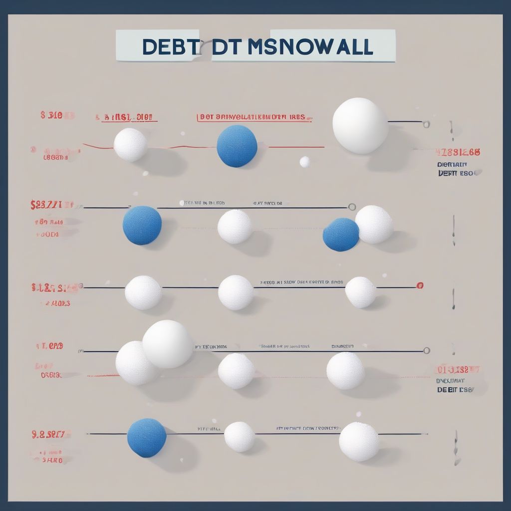 Debt Snowball Illustration